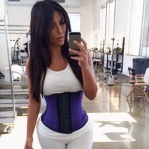 Waist Gang Society Royal Blue waist trainer